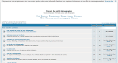 Desktop Screenshot of forumsteno.vosforums.com