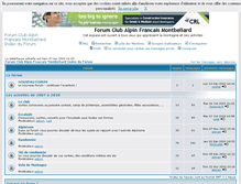 Tablet Screenshot of cafmontbeliard.vosforums.com