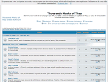 Tablet Screenshot of masksofthay.vosforums.com